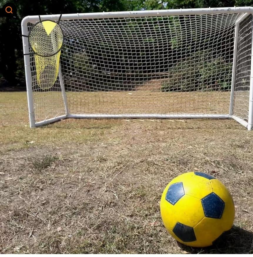 Soccer Goal Target Bag, Soccer Goal Bag, Free Kick Shooting Practice Target, Positioning Training Net Set, Easy to Install and Remove, 2-Pack