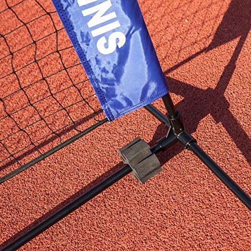 Champion Sports Portable Tennis Net: 10 Foot Kids Mini Tennis Set & Athletic Equipment