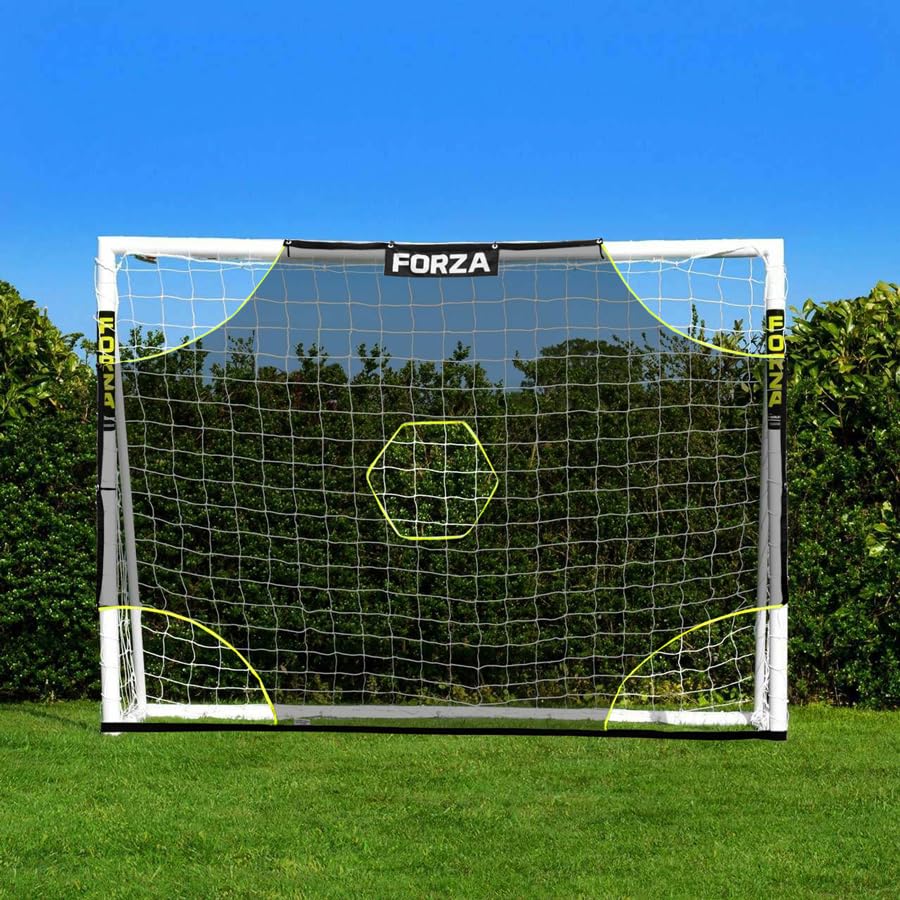 FORZA Pro Soccer Target Sheets | Soccer Goal Target Net | Scoring Zones for Improving Shooting Accuracy [4 Styles, 10 Size Options] - size: 8ft x 6ft, style: Academy
