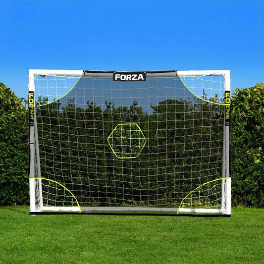 FORZA Pro Soccer Target Sheets | Soccer Goal Target Net | Scoring Zones for Improving Shooting Accuracy [4 Styles, 10 Size Options] - size: 8ft x 6ft, style: Academy
