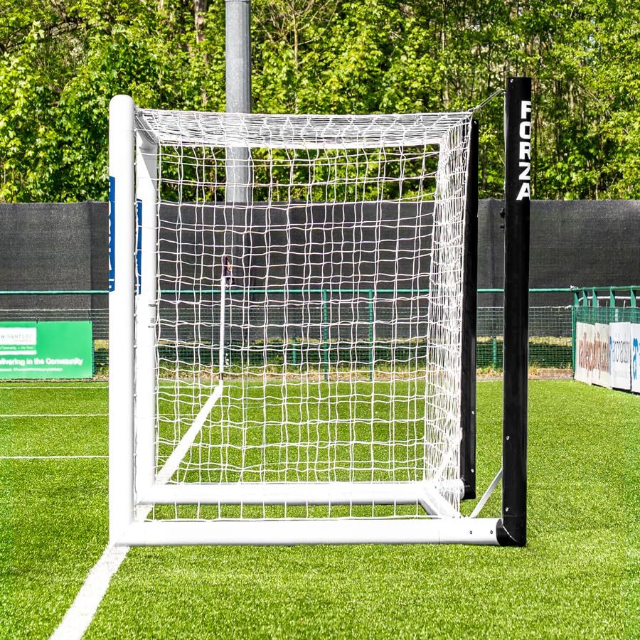 FORZA Aluminum Soccer Goals [11 Sizes] | Professional Soccer Goal Posts *The Goal Nets Used by MLS & Premier League Clubs* - size: 18.5ft x 6.5ft, style: Alu110 Stadium Box