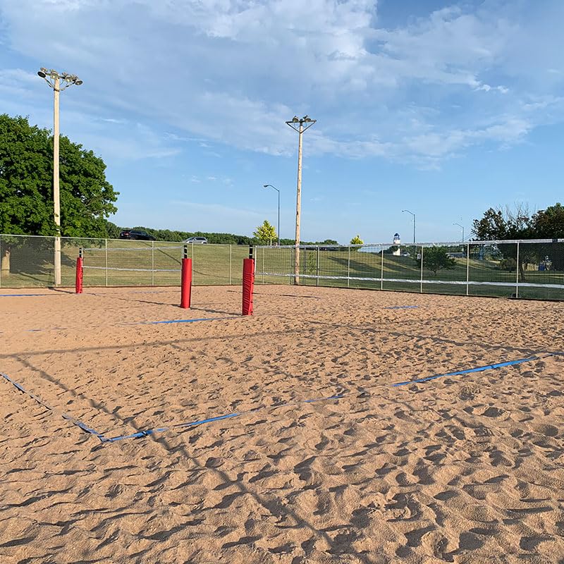 Do It Tennis Douglas Outdoor Volleyball Boundary Lines - style: 1 Inch Blue Webbing