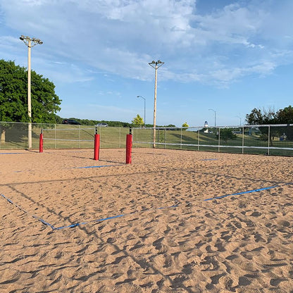Do It Tennis Douglas Outdoor Volleyball Boundary Lines - style: 1 Inch Blue Webbing