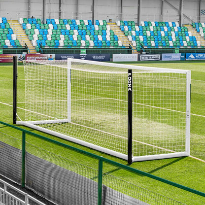 FORZA Aluminum Soccer Goals [11 Sizes] | Professional Soccer Goal Posts *The Goal Nets Used by MLS & Premier League Clubs* - size: 18.5ft x 6.5ft, style: Alu110 Stadium Box