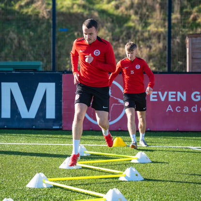 FORZA Cone & Hurdle Training Sets | Improve Your Speed & Agility Skills - Available in 3 Styles and 8 Colors - color: White, style: Super Cone