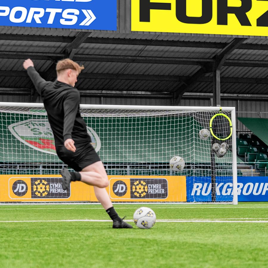 FORZA Target Net and Ball Bag - 2in1 Design | Corner Shooting Target | Soccer Training Equipment | Multi-Sport