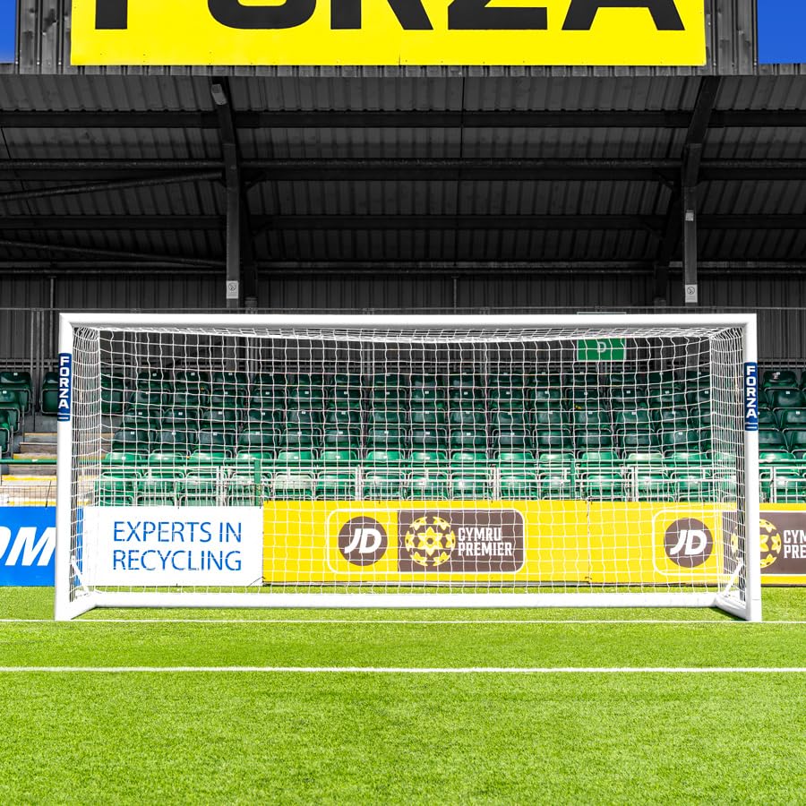 FORZA Aluminum Soccer Goals [11 Sizes] | Professional Soccer Goal Posts *The Goal Nets Used by MLS & Premier League Clubs* - size: 16ft x 7ft, style: Alu110 Stadium Box
