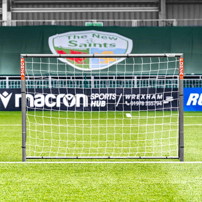 FORZA Steel42 Soccer Goal – Heavy-Duty Steel Garden Goal with 42mm galvanised Frame, Weatherproof net, Tool-Free Setup, Multiple Sizes & Optional rebounder kit - size: 6ft x 4ft, style: Goal Only