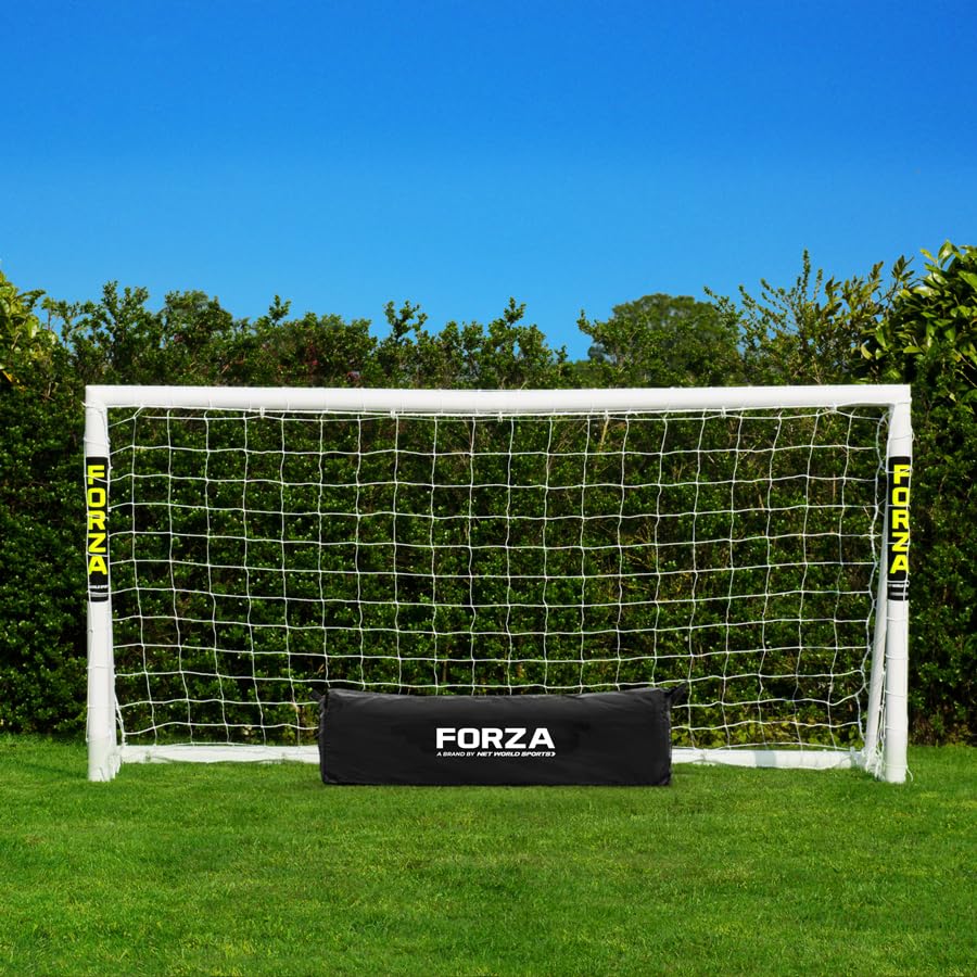 FORZA 8 x 4ft Kids Soccer Goal - The World’s #1 Backyard Goals! | 100% UK-Made, 3 Min Setup, Unbreakable Goalpost + Target & Ball Bundle - Buy FORZA, Play Forever! - style: 3. Goal and Carry Bag