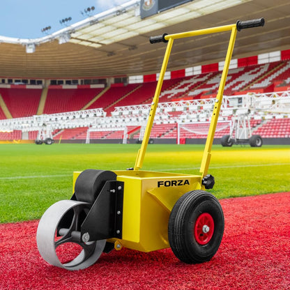 FORZA Wheel Transfer Line Marker – Durable Steel Paint Tank, Adjustable Handle and Easy Line Control | Ideal for Sports Fields & Courts - size: 2" Line Marking Machine, style: Machine Only