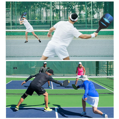 Portable Pickleball Nets Portable, 22 FT USAPA Regulation Size for Full Court System Outdoors Driveway Matches, Easy Setup to Experience Pickleball Game Anywhere