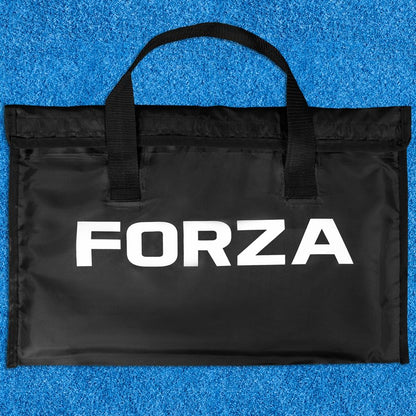 FORZA 35in x 24in Double-Sided Sports Coaching Whiteboard | 13 Sport Options - Dry Erase Board Equipped with Magnetic Markers, Pen & Eraser (Field Hockey, with Carry Bag) - size: With Carry Bag, style: Field Hockey